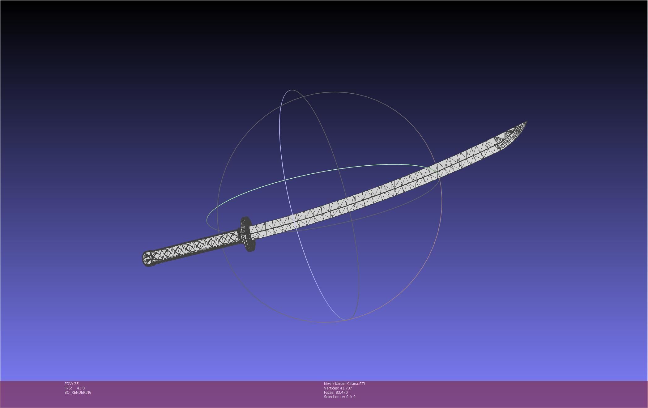 Demon Slayer Kanao Katana Printable Model 3D print model_10