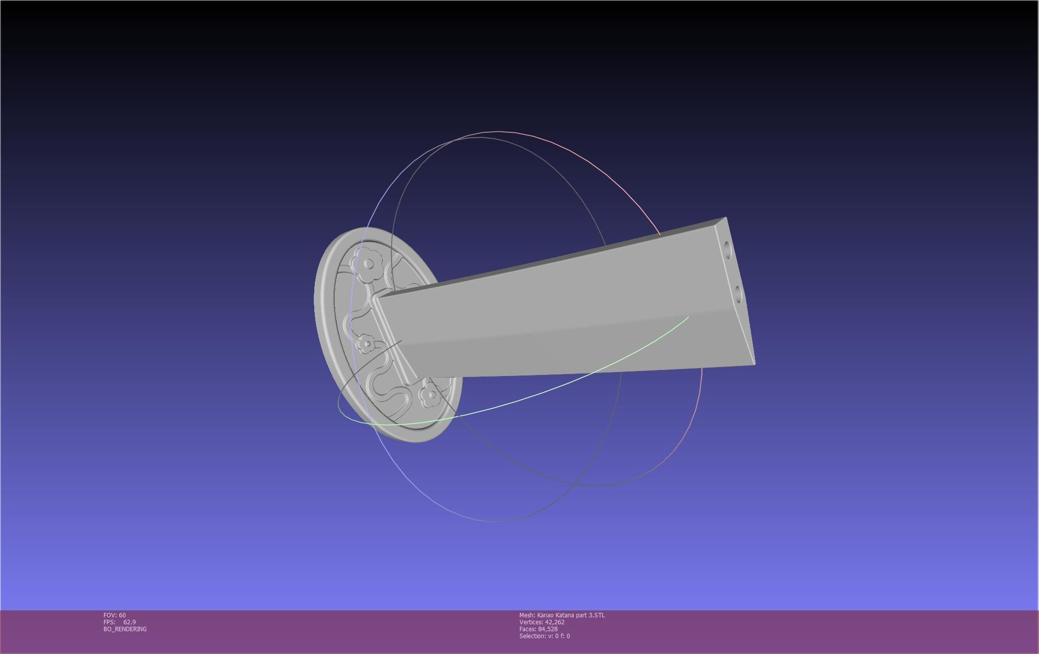 Demon Slayer Kanao Katana Printable Model 3D print model_83