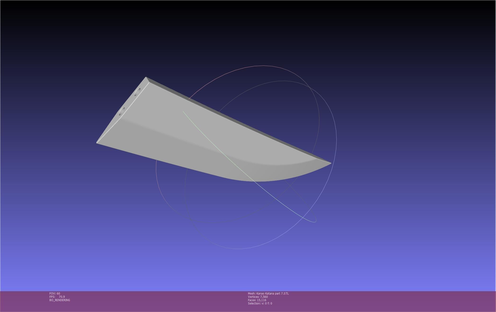 Demon Slayer Kanao Katana Printable Model 3D print model_103