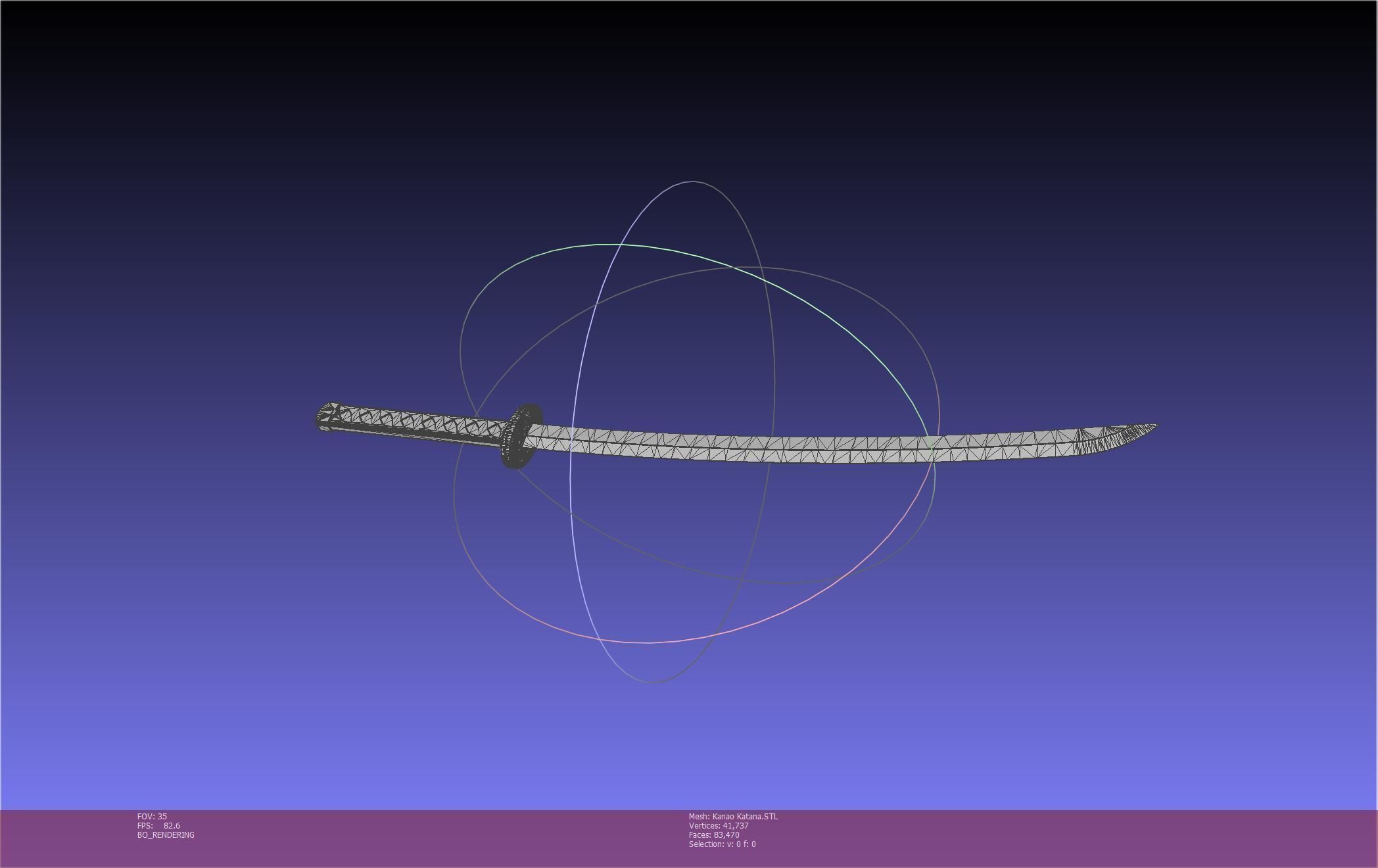 Demon Slayer Kanao Katana Printable Model 3D print model_15