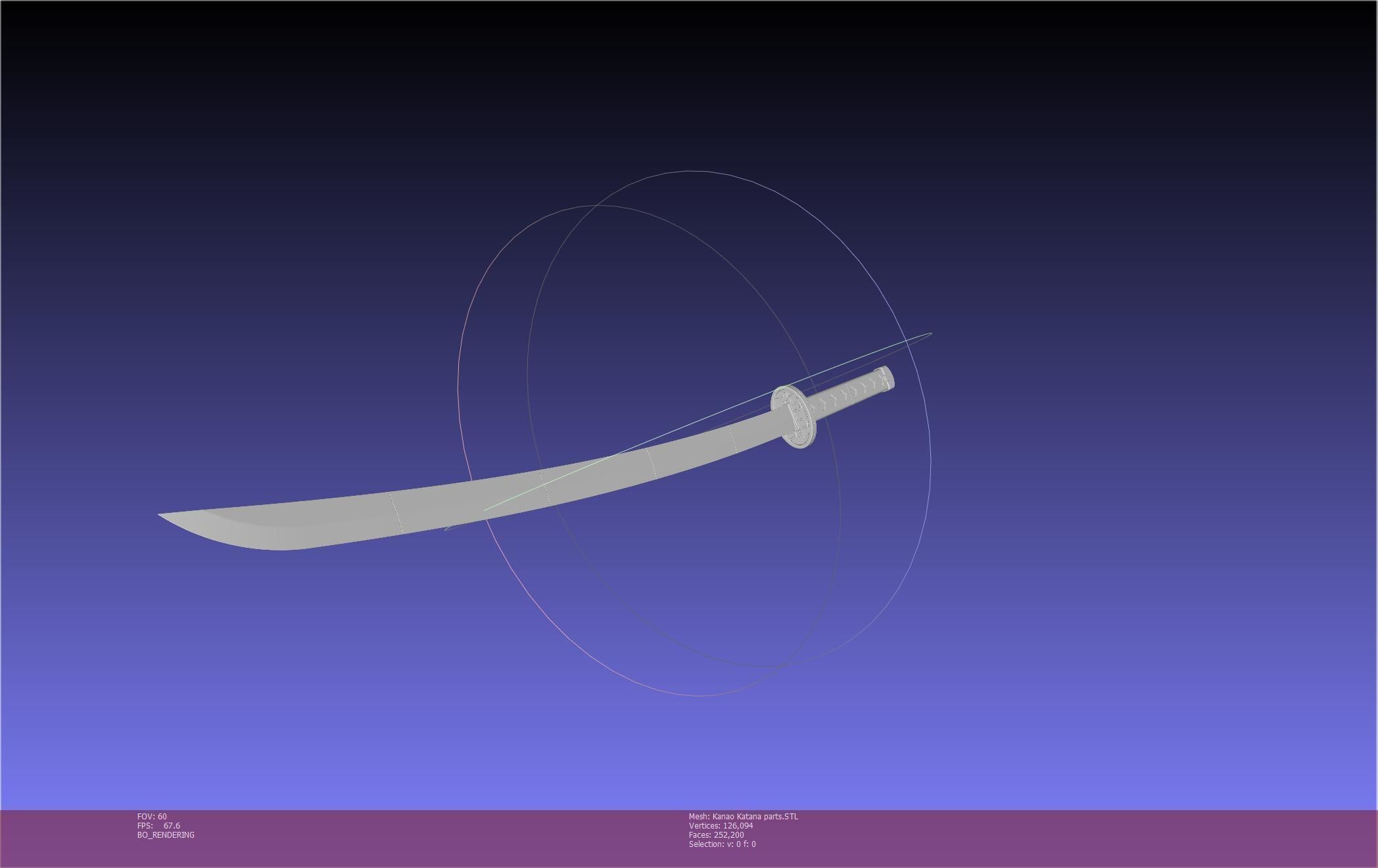 Demon Slayer Kanao Katana Printable Model 3D print model_59