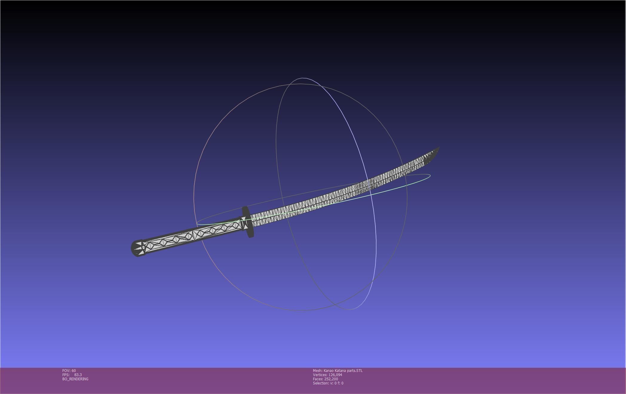 Demon Slayer Kanao Katana Printable Model 3D print model_112