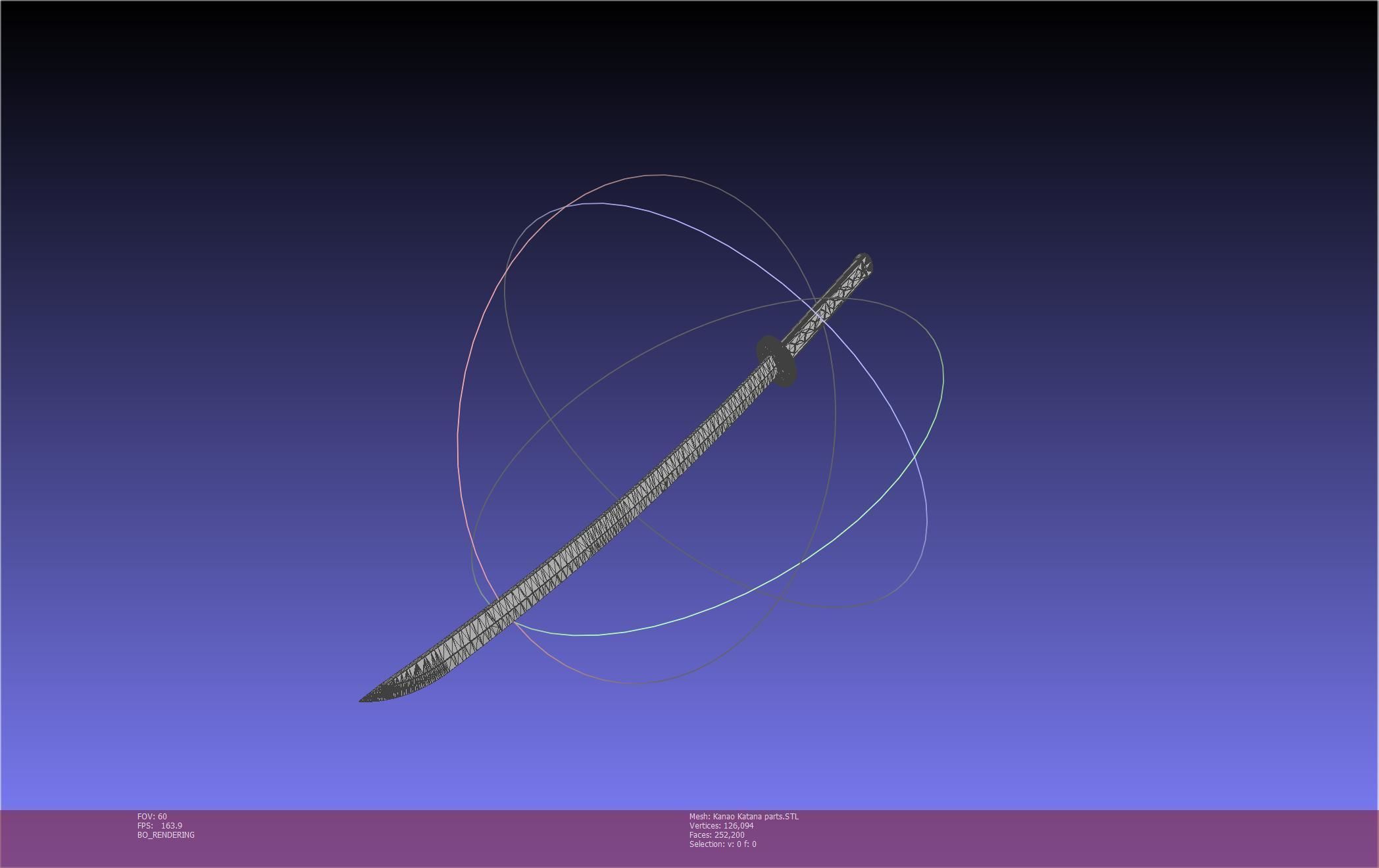 Demon Slayer Kanao Katana Printable Model 3D print model_108