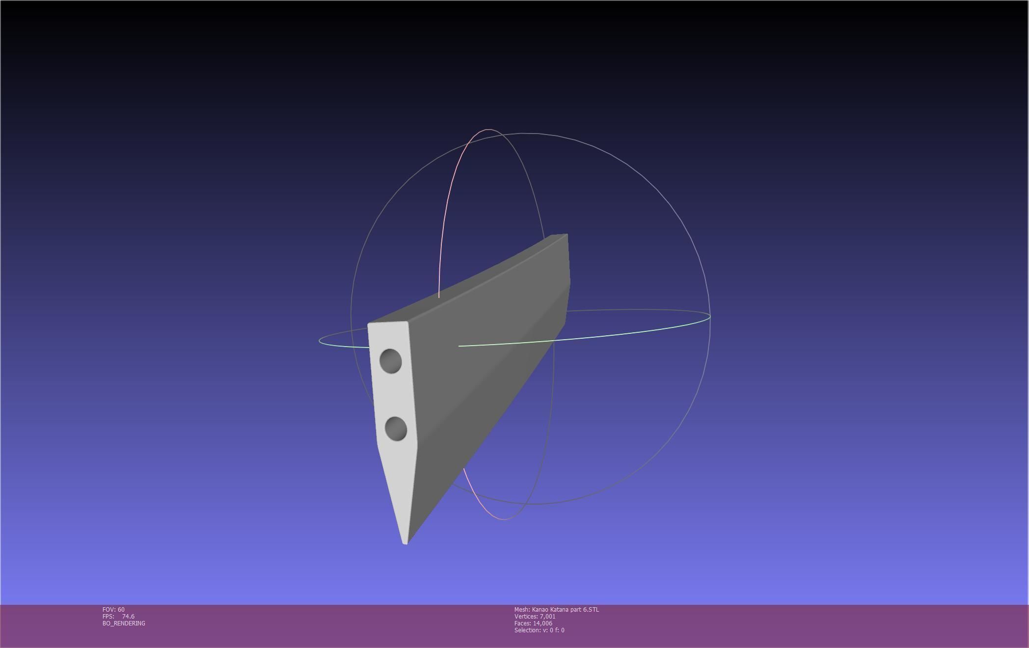 Demon Slayer Kanao Katana Printable Model 3D print model_84