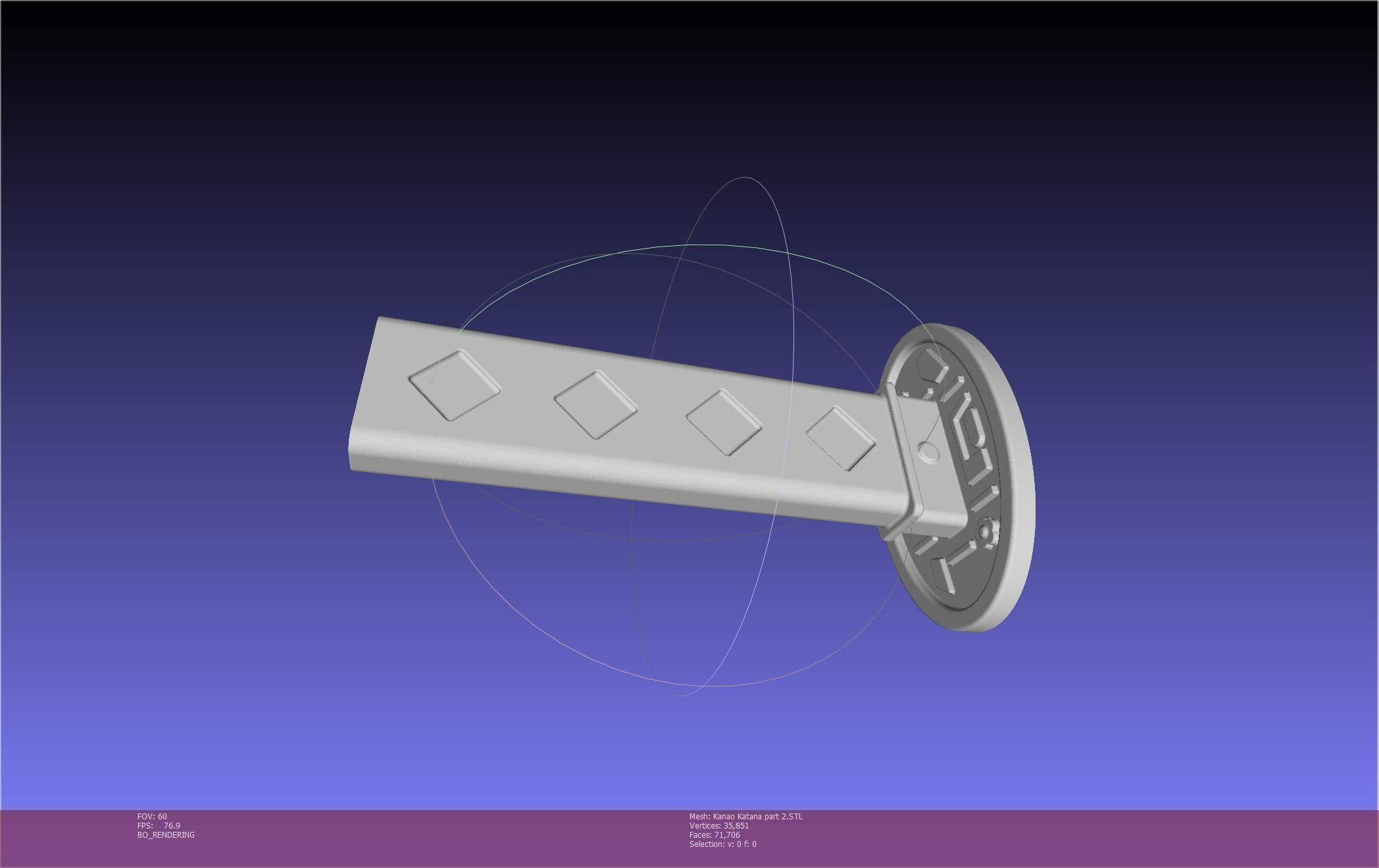 Demon Slayer Kanao Katana Printable Model 3D print model_64