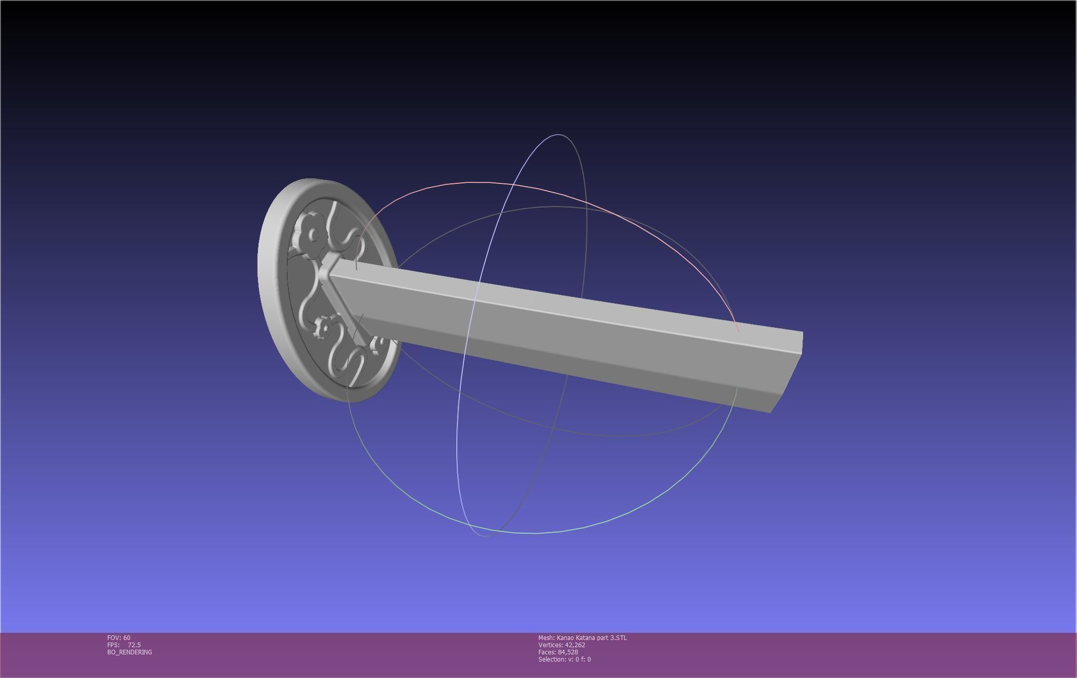 Demon Slayer Kanao Katana Printable Model 3D print model_69