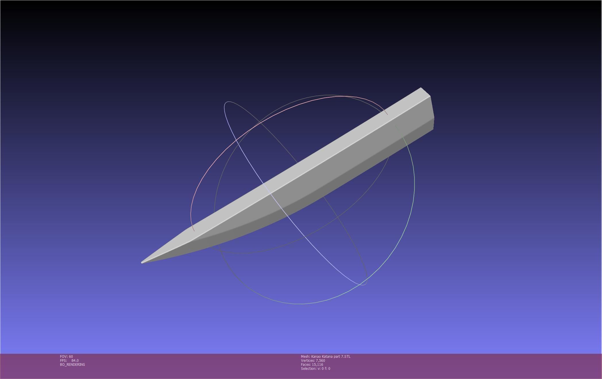 Demon Slayer Kanao Katana Printable Model 3D print model_106