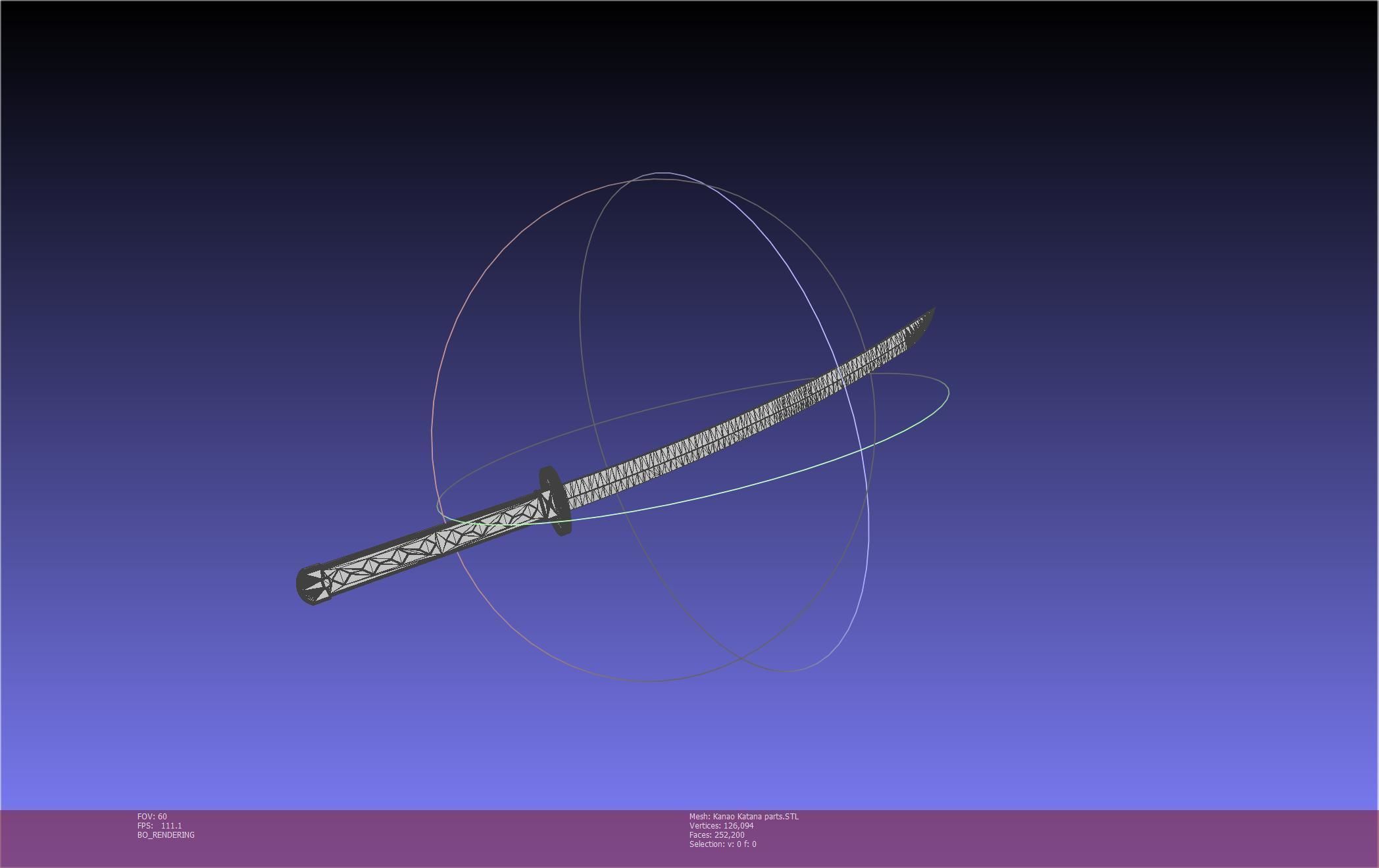Demon Slayer Kanao Katana Printable Model 3D print model_102