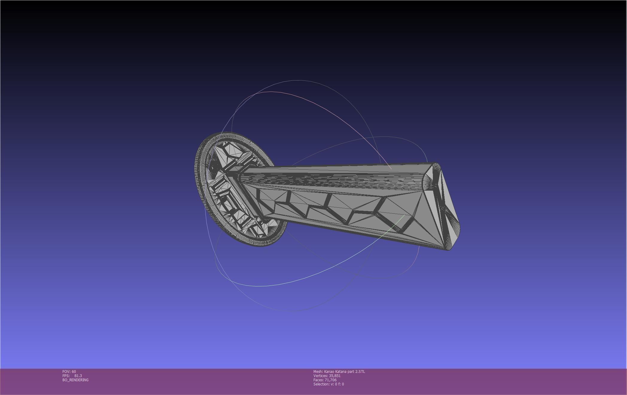 Demon Slayer Kanao Katana Printable Model 3D print model_67