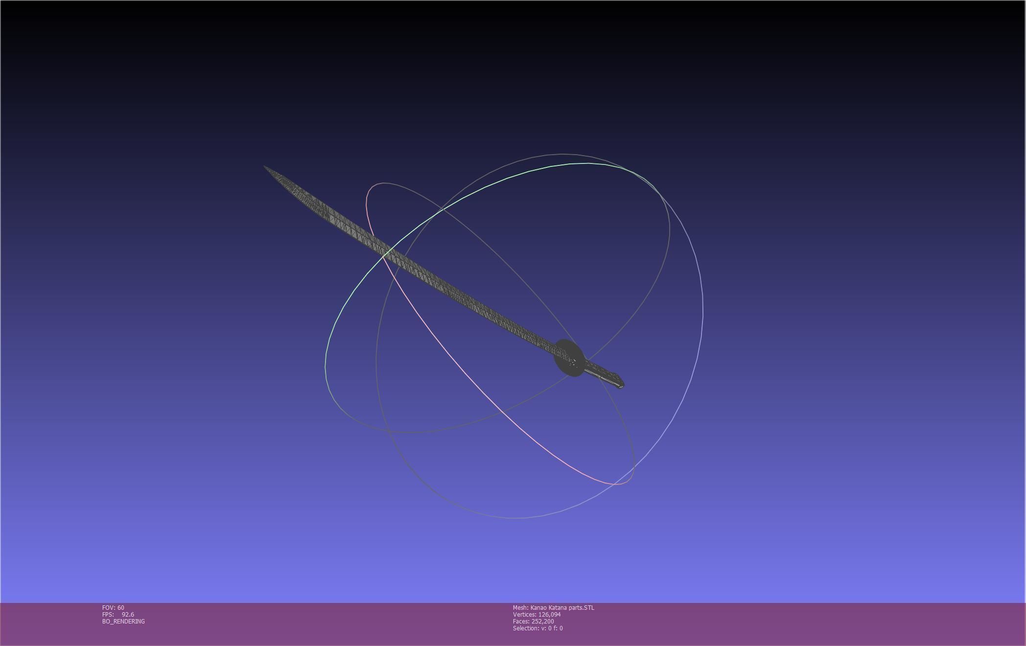 Demon Slayer Kanao Katana Printable Model 3D print model_107