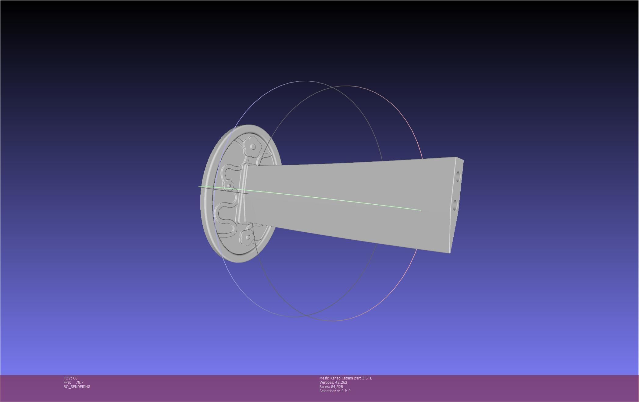 Demon Slayer Kanao Katana Printable Model 3D print model_74