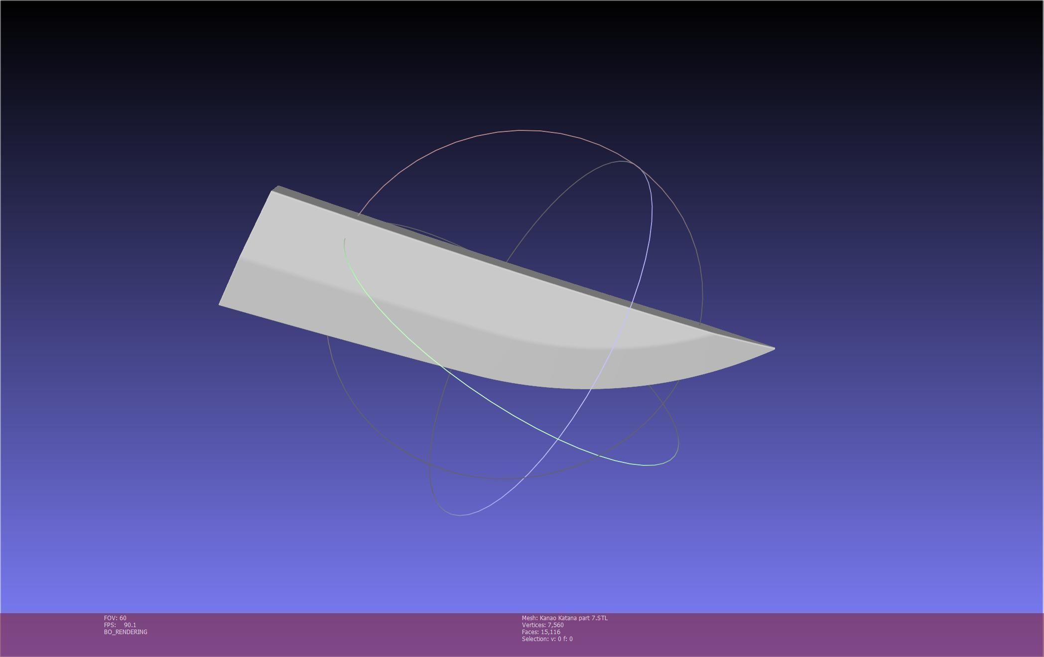 Demon Slayer Kanao Katana Printable Model 3D print model_94