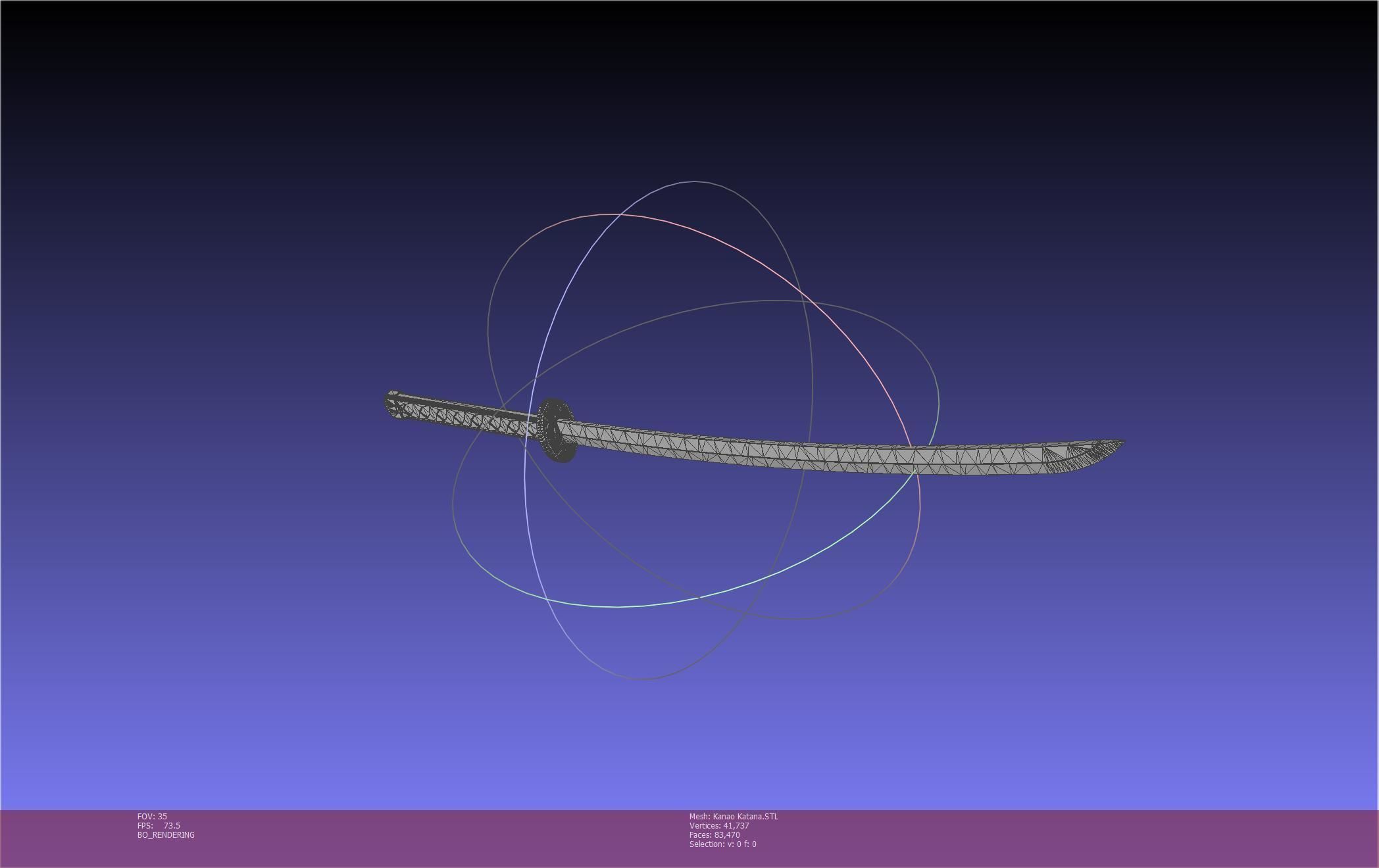 Demon Slayer Kanao Katana Printable Model 3D print model_13