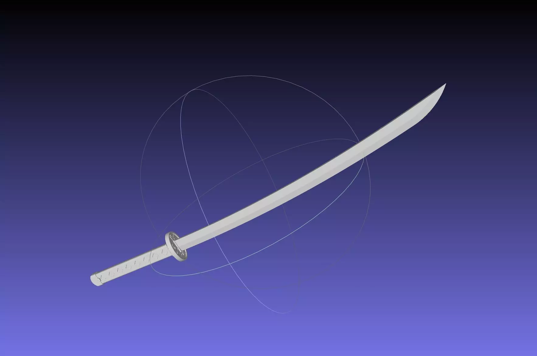 Demon Slayer Kanao Katana Printable Model 3D print model_0