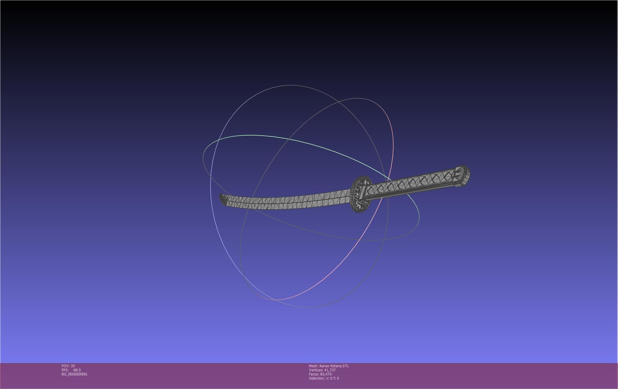 Demon Slayer Kanao Katana Printable Model 3D print model_17