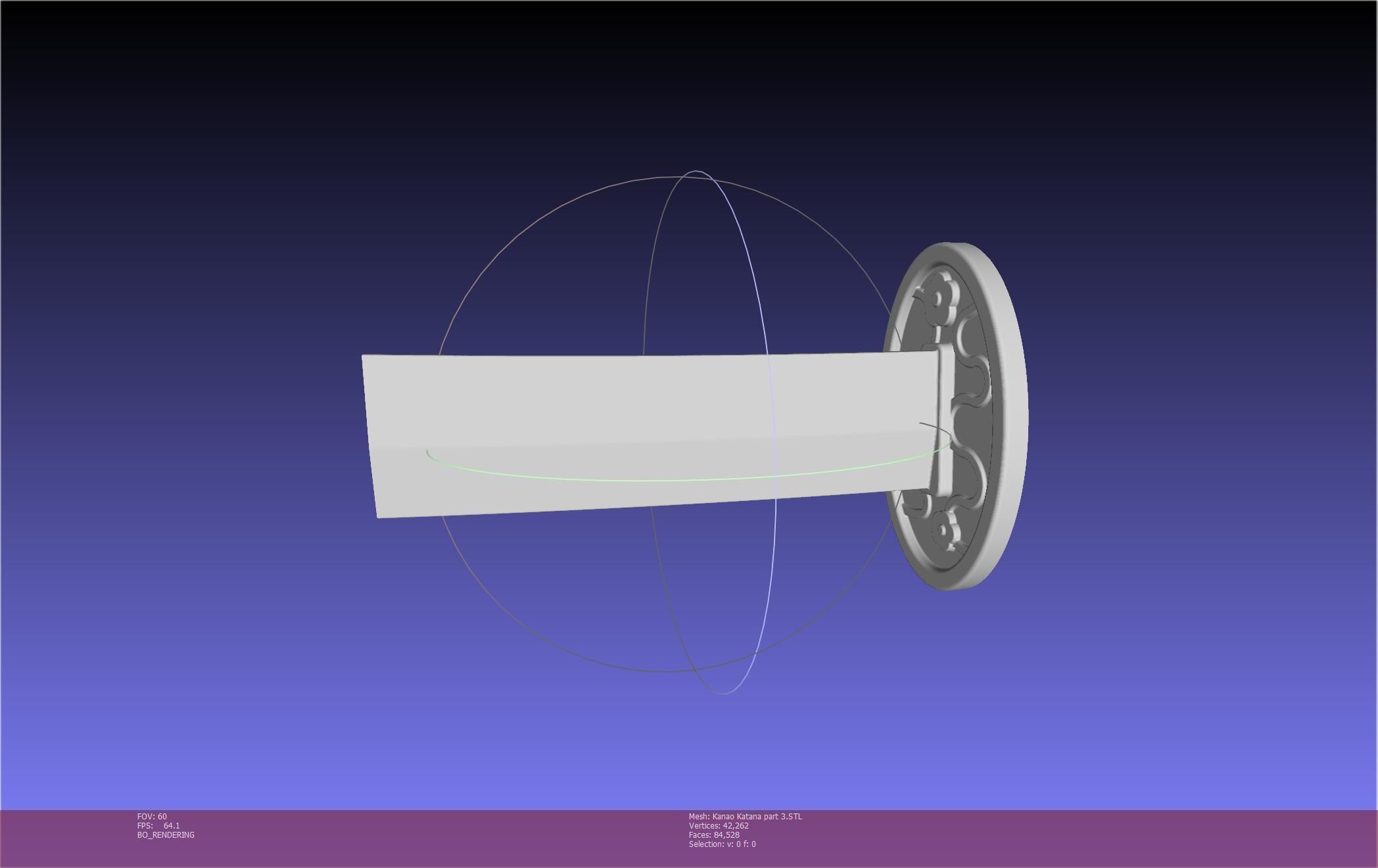 Demon Slayer Kanao Katana Printable Model 3D print model_80