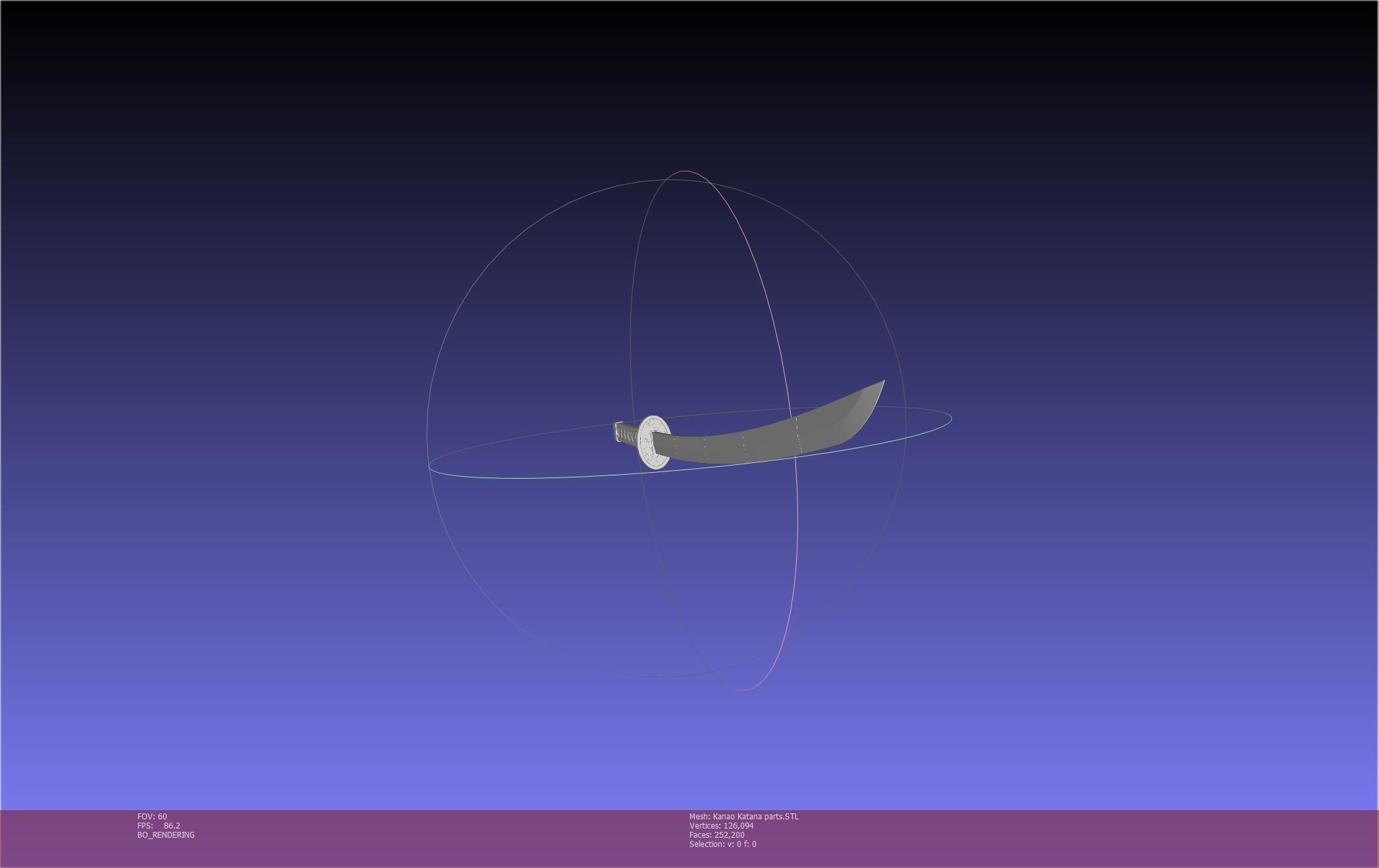 Demon Slayer Kanao Katana Printable Model 3D print model_119