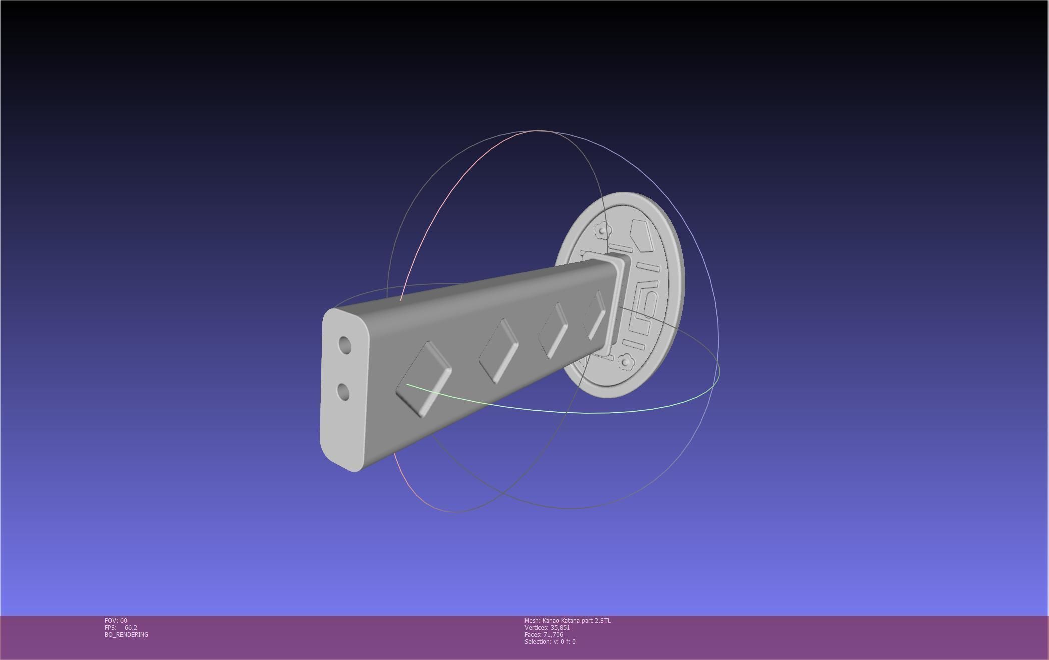 Demon Slayer Kanao Katana Printable Model 3D print model_63