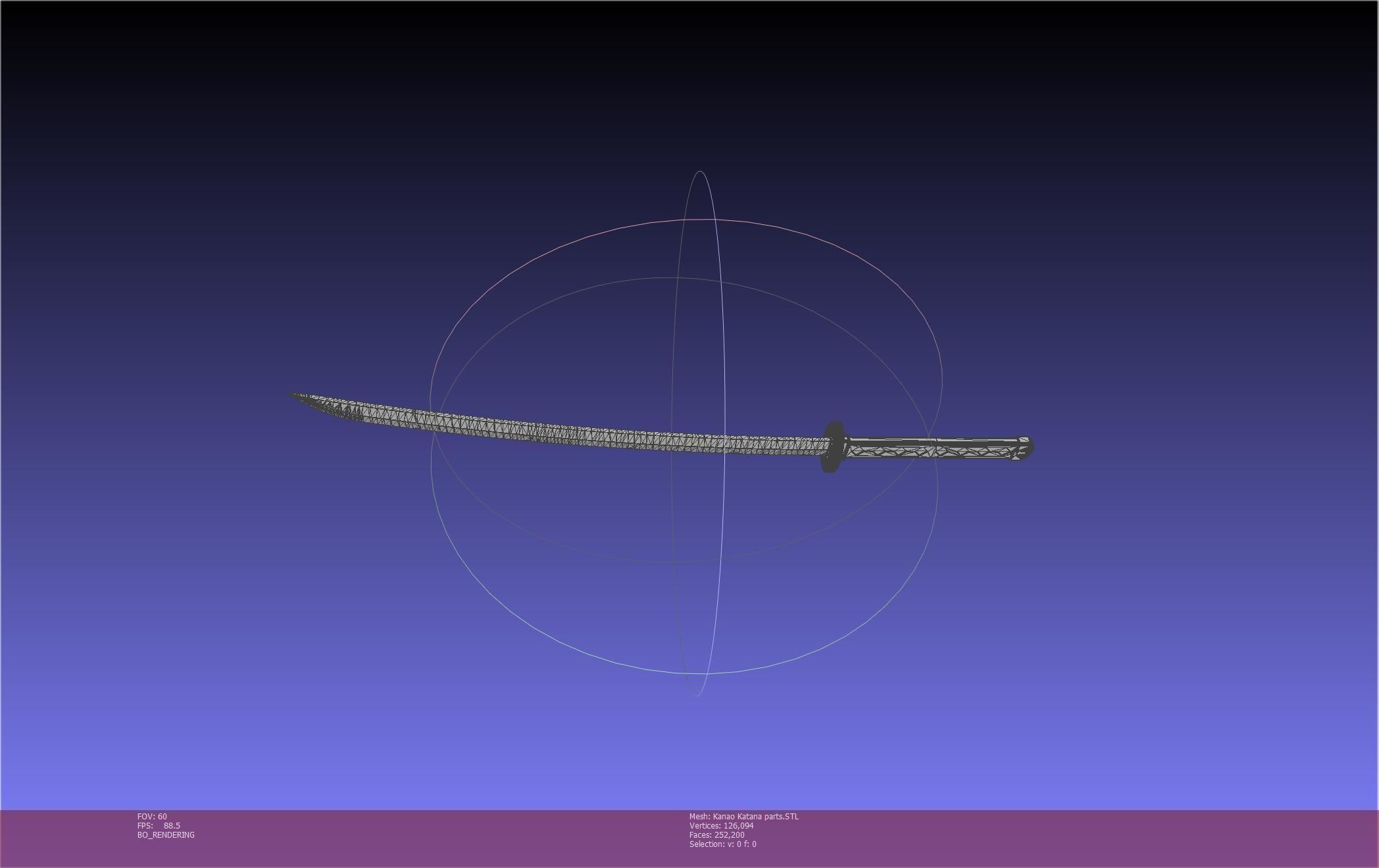 Demon Slayer Kanao Katana Printable Model 3D print model_117