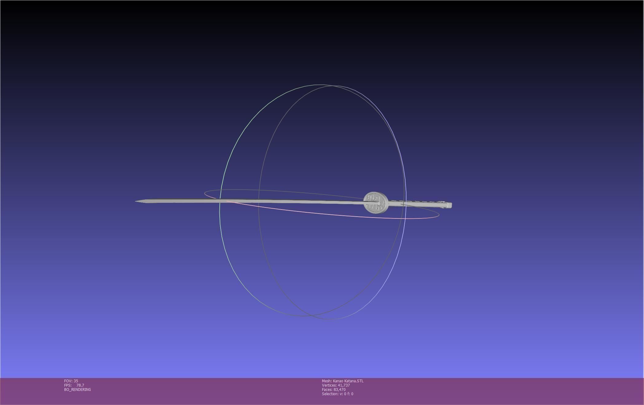 Demon Slayer Kanao Katana Printable Model 3D print model_34