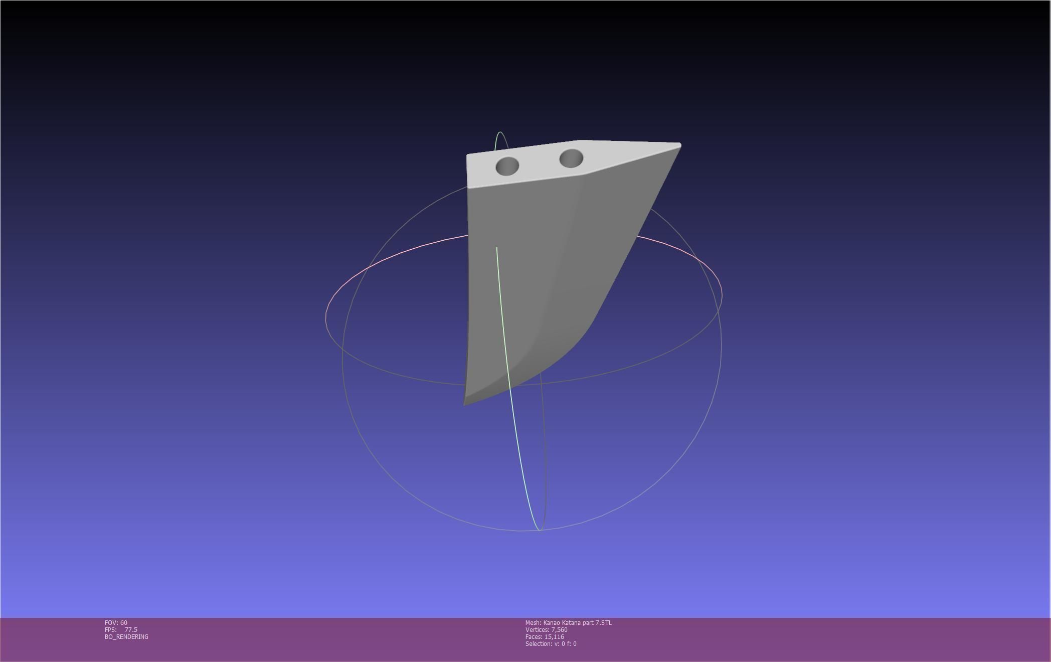 Demon Slayer Kanao Katana Printable Model 3D print model_99