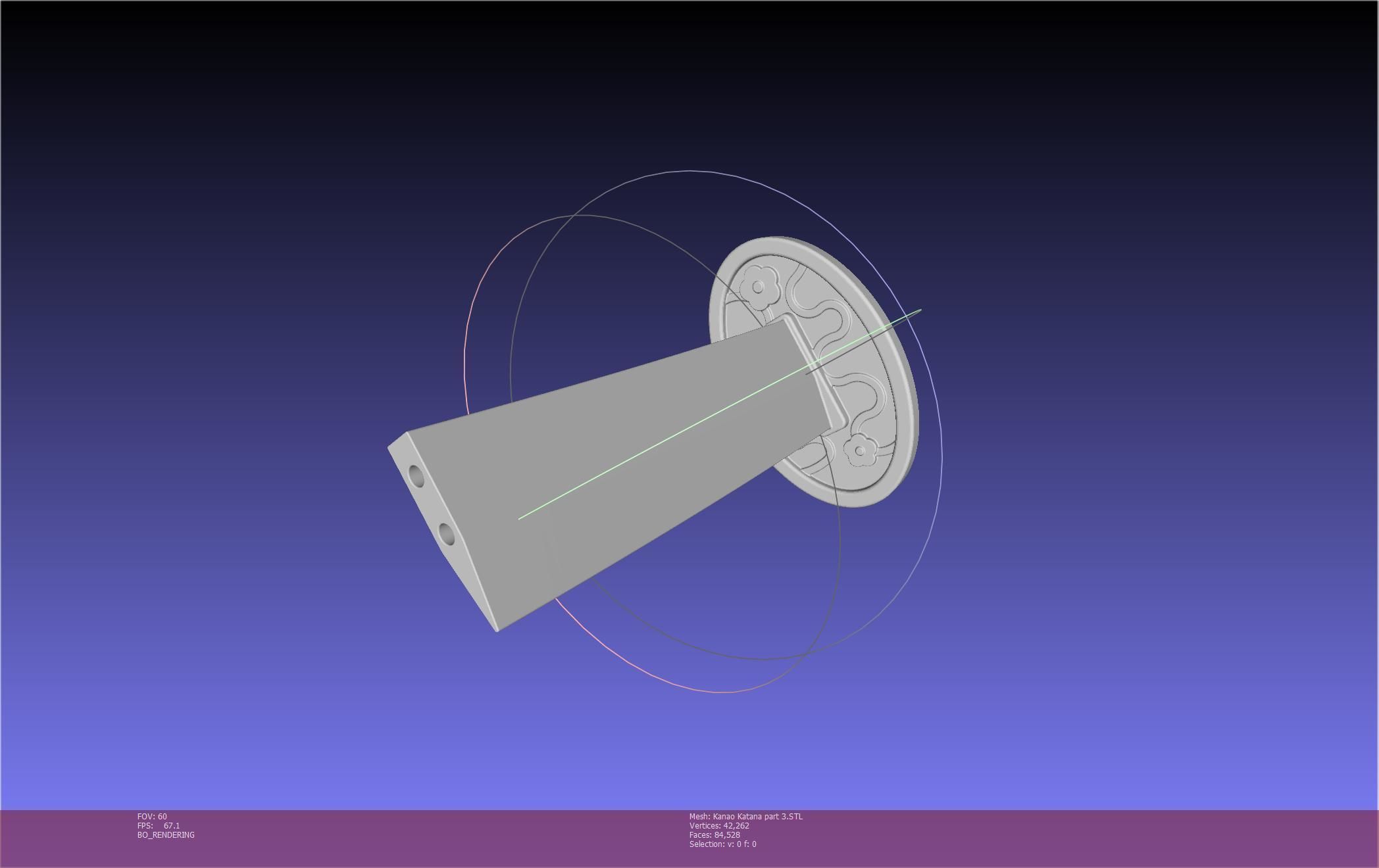 Demon Slayer Kanao Katana Printable Model 3D print model_76