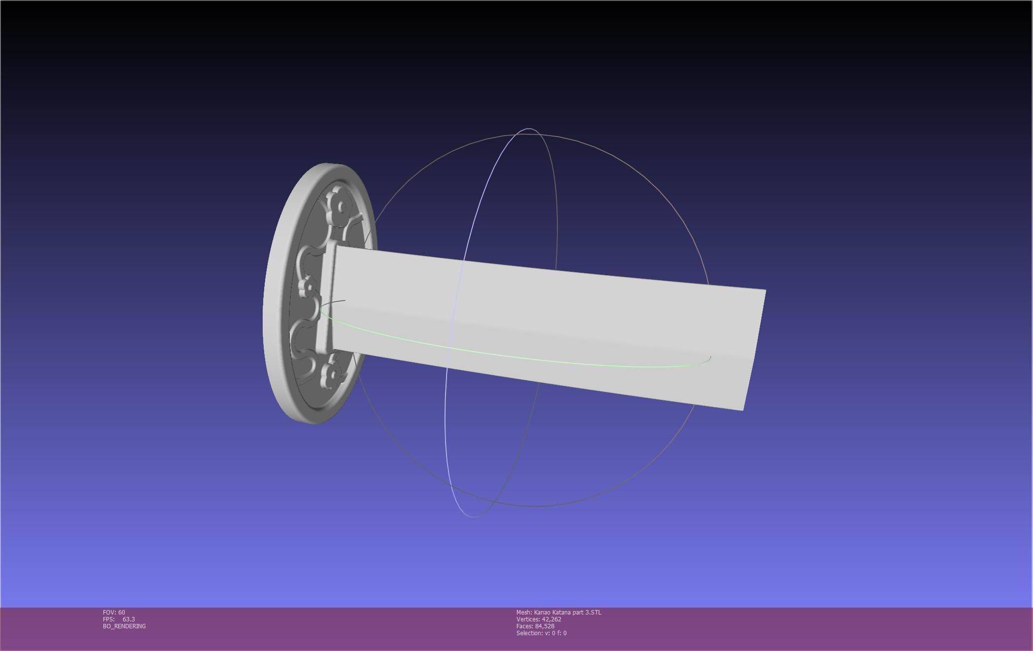 Demon Slayer Kanao Katana Printable Model 3D print model_77