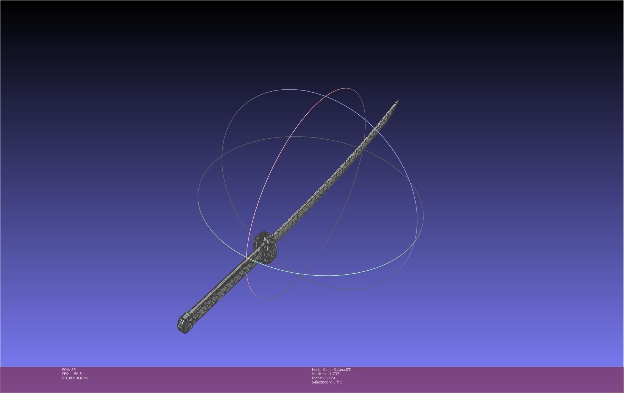 Demon Slayer Kanao Katana Printable Model 3D print model_19