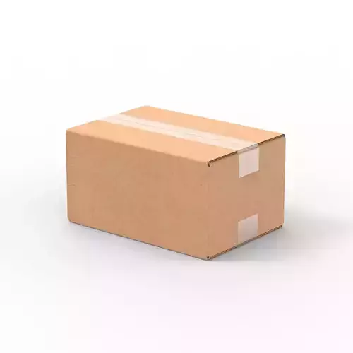 3d Box Mail 3d model