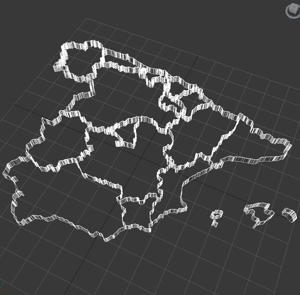 Map of Spain 3D model_7