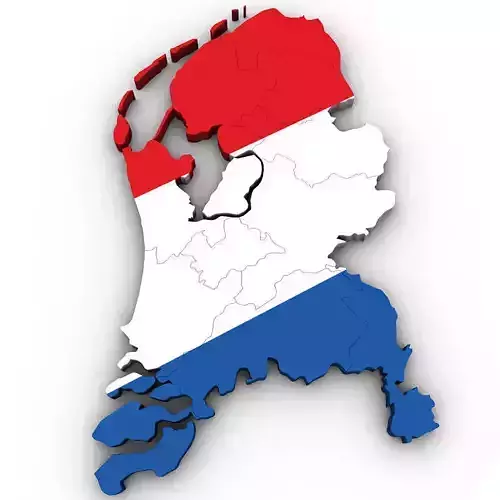 Map of the Netherlands