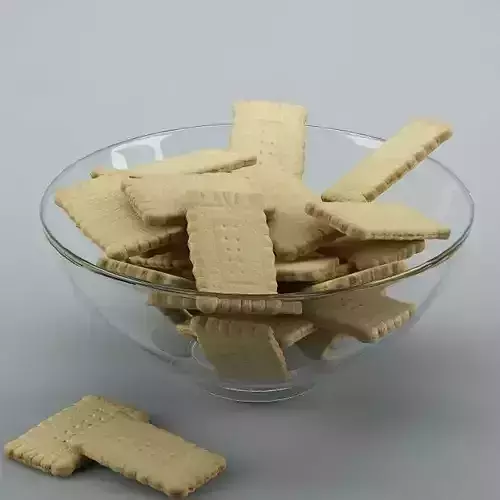 Biscuits 01 3D model
