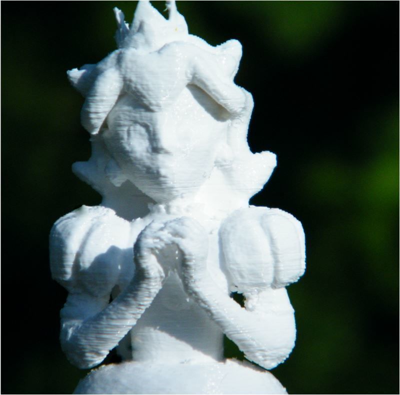 PEACH PRINCESS LOWPOLY 3D print model_9