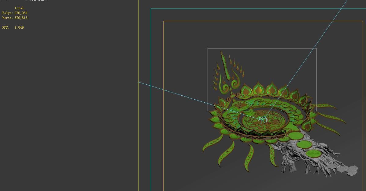Zen - Lotus 3D model_2