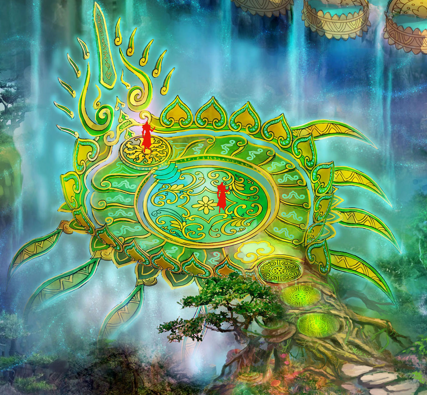 Zen - Lotus 3D model_1