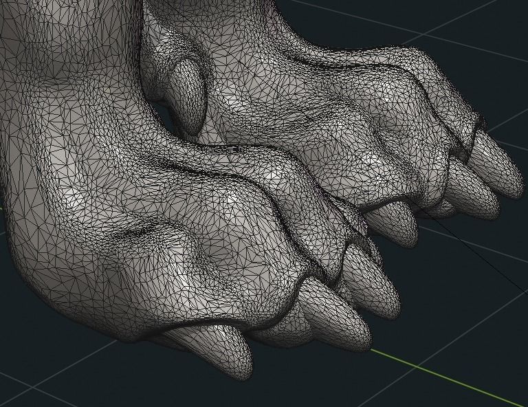 Wonderful Wolf 3D print model_20