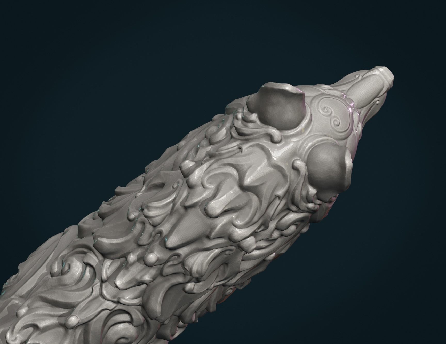 Wonderful Wolf 3D print model_18