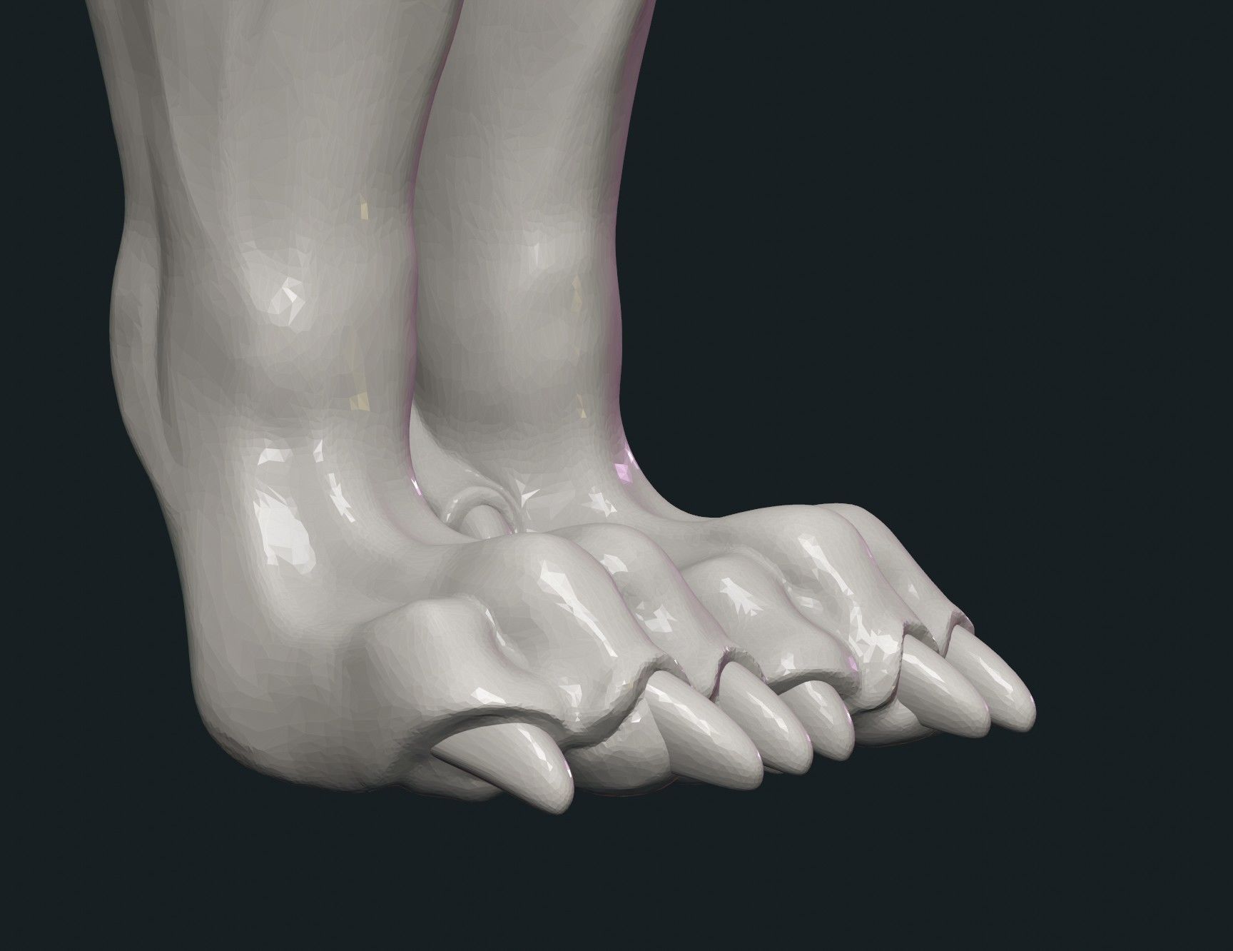 Wonderful Wolf 3D print model_24