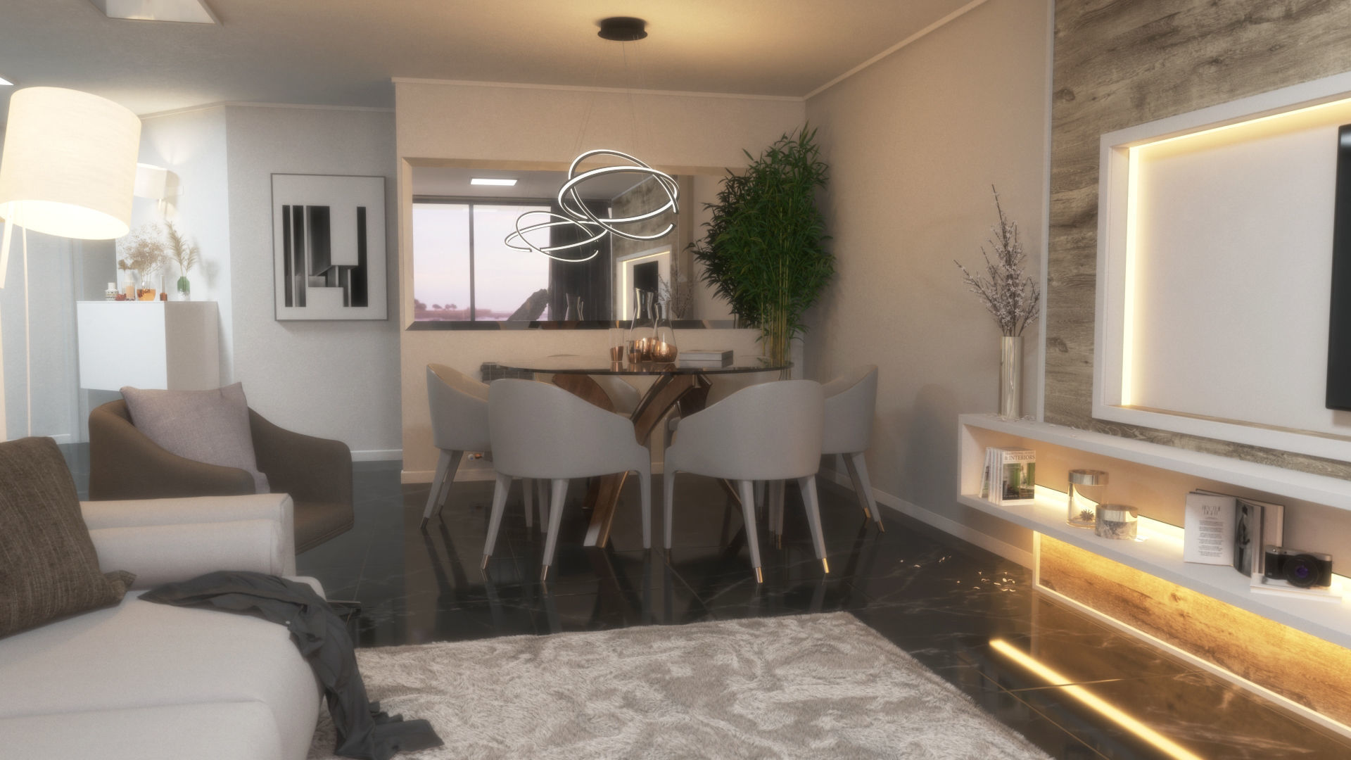 Beach front Building 3D model_2