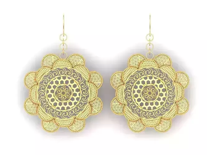 Flower Earrings 