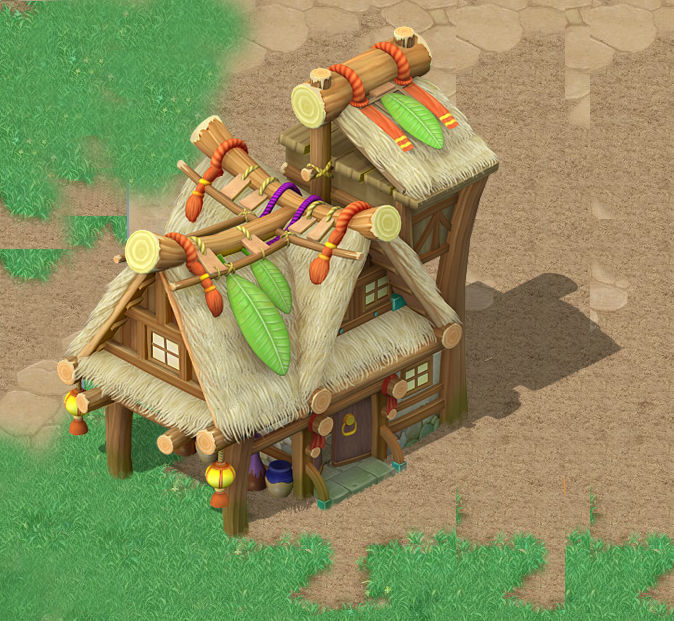 Cartoon World - House 0204 3D model_4