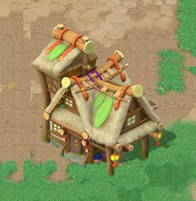 Cartoon World - House 0204 3D model_0