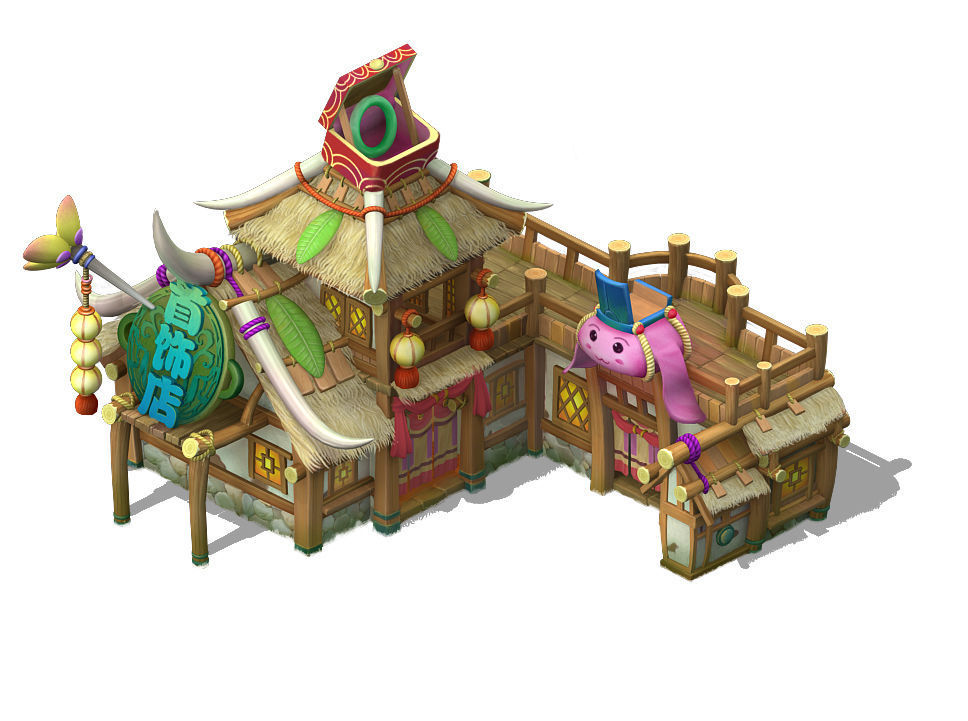 Cartoon World - Jewelry Store 04 3D model_3