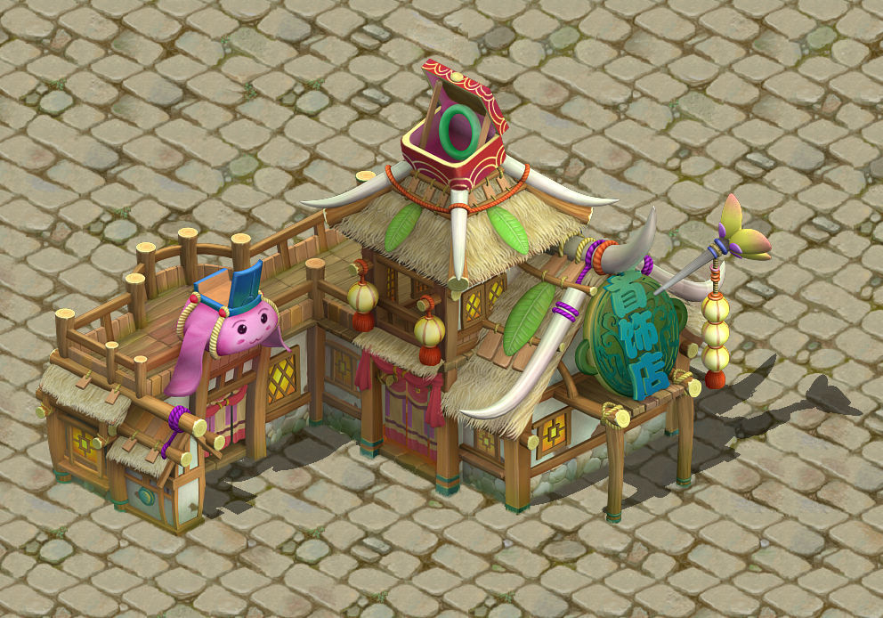 Cartoon World - Jewelry Store 04 3D model_4