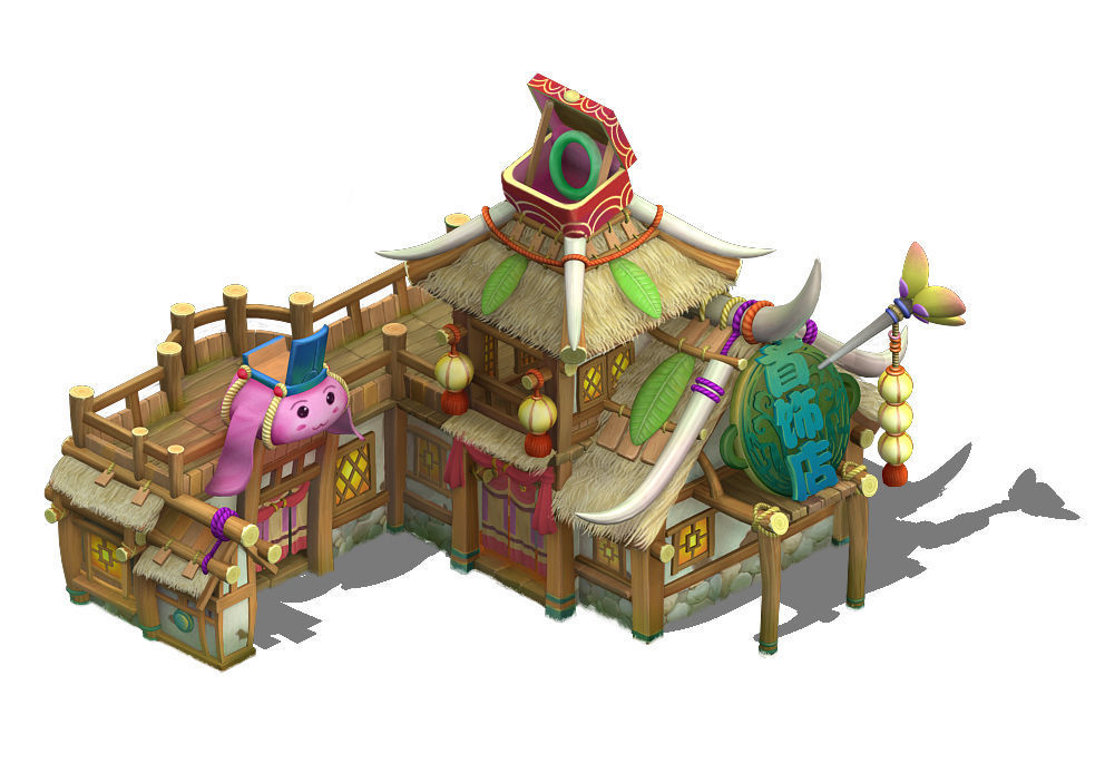 Cartoon World - Jewelry Store 04 3D model_5