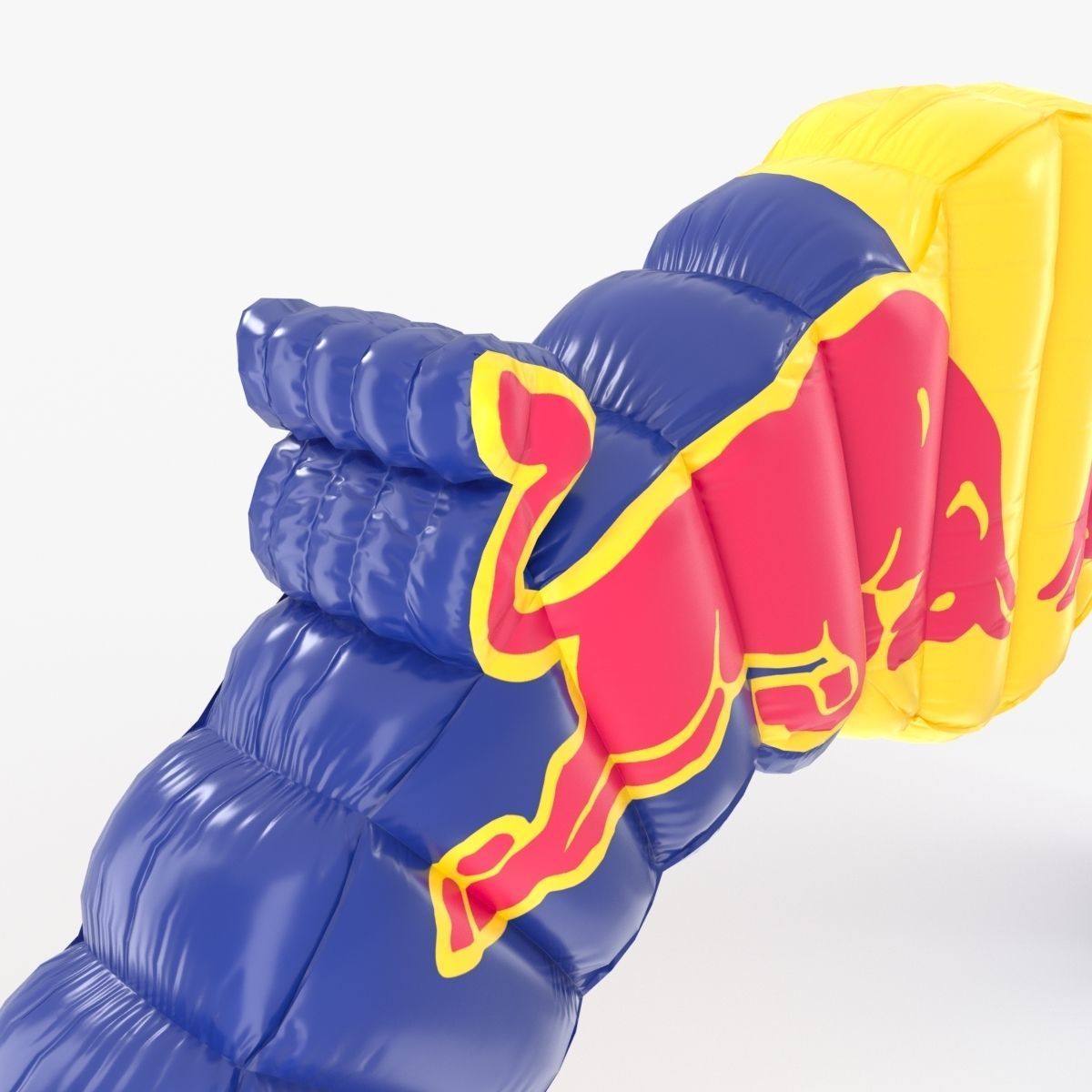 Red Bull Inflatable Arch Low-poly 3D model_6