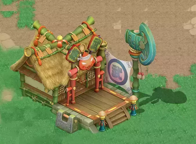 Cartoon world - martial arts