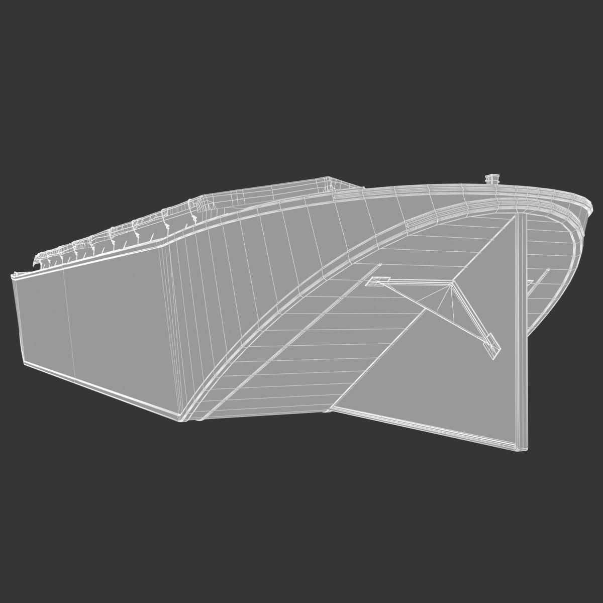 Industrial Barge A 3D model_3