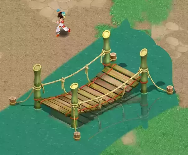 Cartoon World - Small Bridge