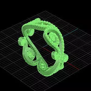 ring134 ring Free 3D print model
